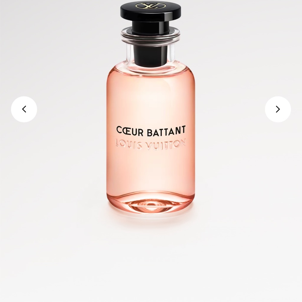 Louis Vuitton Coeur Battant 3ml perfume in amber spray bottle